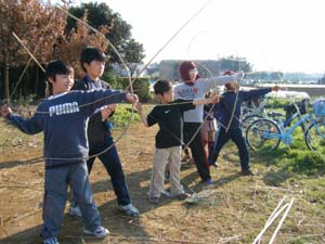 狩猟民族とパン食いリレー どんぐり通信